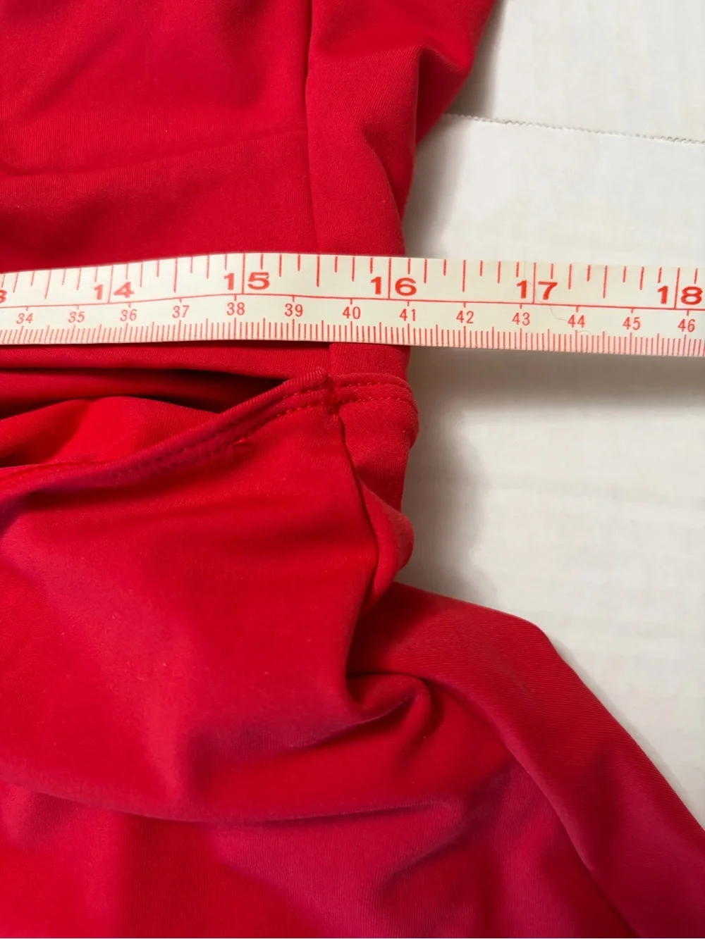 Halara Red Backless Twisted Dance Flare Dress XL | Easy Peezy Activewear - Picture 12 of 13